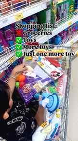 POV: Mom came for groceries… I came for toys. 😎🧸
#ToySh
