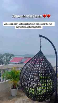 When it rains in Assam, it feels like Zubeen da is still hum