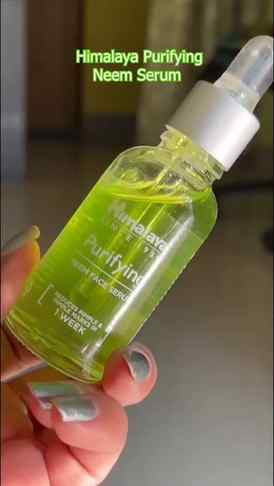 Himalaya purifying neem serum 💚🌿
@himalaya_facecare
.
.