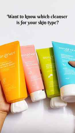 Right face wash = right skin results ✨ comment for the link