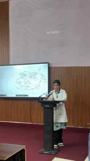 People think we just study… meanwhile we’re presenting every