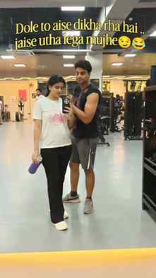 Kya lagta hai guys? 😂💪
.
.
.
#gymlovers #couplegoals #