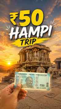 Day 2 in Hampi
Stepping into the iconic Vijaya Vittala Templ