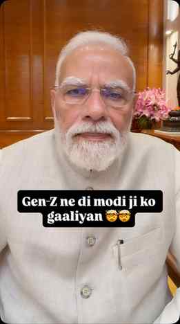 stop abusing modi ji 😭
.
.
.
#modi #trending #instagram #ex
