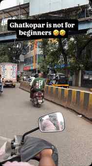 Ghatkopar isn’t for beginners 🤣🤣
#ghatkopar #mumbai #insta