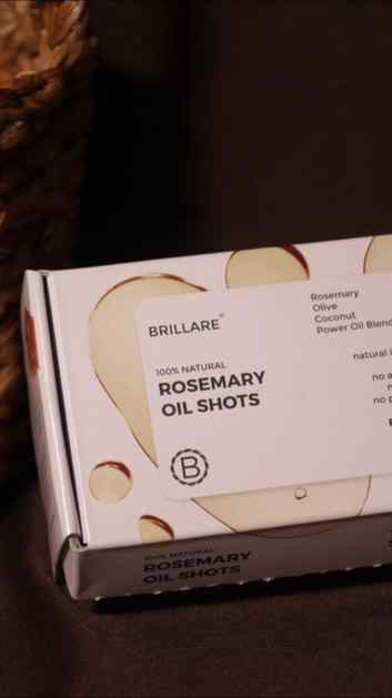 Healthy hair starts at the roots. 🌿✨
Brillare Rosemary Hair