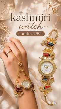POV: You found the prettiest Kashmiri-style watch under ₹299