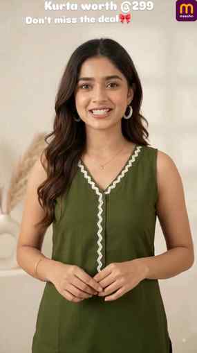 Obsessed with this trendy kurti! 😍 Got 6 more stunning piec
