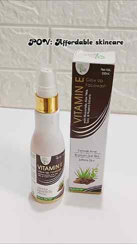 ✨ Glow in one wash? 👀💚
This Vitamin E Fourtress facewash