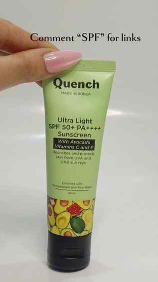Sunscreen that disappears but still does the job 😌☀️
The U