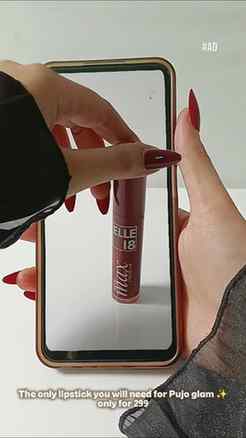Pujo Te Shaaj, MAXX Kore!
MATTE MAX LIQUID LIPSTICK, Shade: