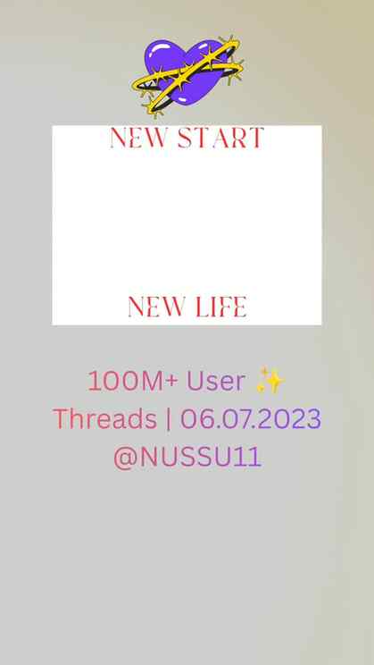 100M+ User ✨
Threads | Day 1  club join threads .
@NUSSU11