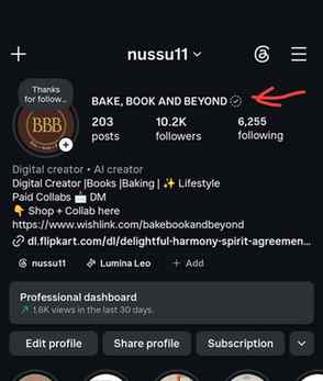 Small win, big gratitude 🥹💛
Instagram recognizes us as a g