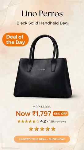 That BLACK BAG you all were asking for! 🖤👛
Lino Perros - D