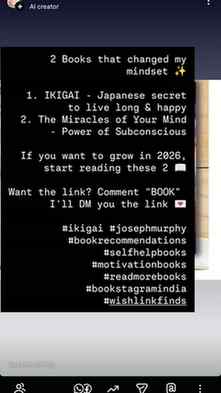 Comment "BOOK" for poetry book 📖
Comment "AMAZON" for produ