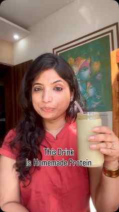 My Secret Homemade Protein Drink (Plant-Based!) 🤫🌱
Caption