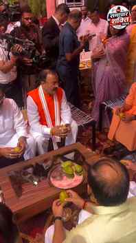 लखनऊ डिप्टी सीएम बृजेश पाठक के आवास पहुंचे राष्ट्रीय अध्यक्ष