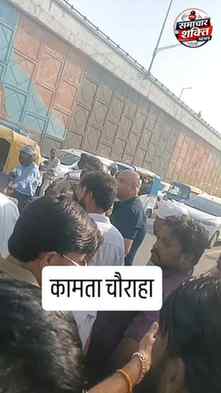 धोखे से वकील का चालान कर दिया था #कामता #वकील #लखनऊ #viralvi
