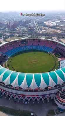 17 June ko Lucknow ka Ekana Stadium cricket ke josh se goonj