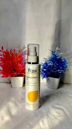 FILZA Sunscreen Gel✨
•Broad-Spectrum Shield: High-performanc