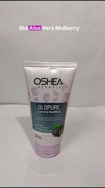Introducing OShea herbals Glowpure Lightening Face wash 🍇✨
