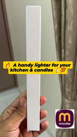 🔥 One-touch ignition, instant flame! ✨ A handy lighter for 