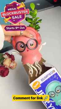 Cute jellyfish toy unboxing! 🪼✨@meeshoapp
Comment “LINK” fo