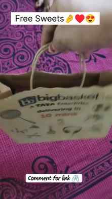 Comment for link 🖇️
#bigbasket
#BigBasketOffers
#BigBasket