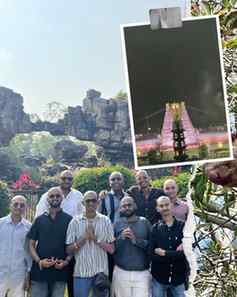 Spiritual and best moments with the best guys 🫂🙏🌸
#tiruma