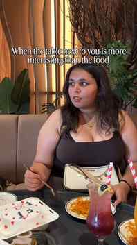 Overacting😭😋
•
•
•
funny restaurant moments, relatable gir