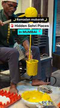 🚨HIDDEN Sehri spots in MUMBAI🚨
Timing : 2:00am - 4:30am
L