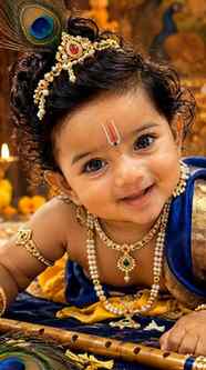 From little Kairo to little Krishna 💙🦚✨
Wait till the end…