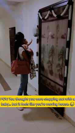 How it feels going out with Dannvi..😅😅
Every mom would rel
