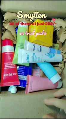 “little samples, big skincare/makeup haul energy ✨🛍️”
#Smy