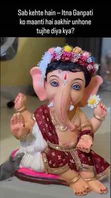 “Bappa par bharosa rakha tha…
Aur unhone meri zindagi ka sab