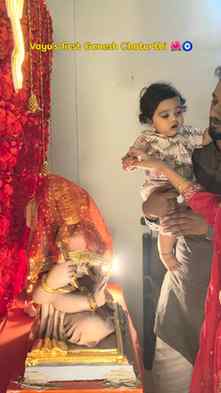 Our little Vayu’s first Ganesh Chaturthi ❤️✨
A home filled w