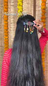 โจ DIY Navratri Hair Accessory โจ
Who says festive accessorie