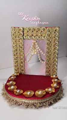 DIY Krishna Singhasan ๐๐ฆโจ
A cute little handmade throne fo