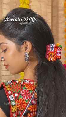 Claw clip DIY for your perfect Garba look! ๐โจ๐ธ
Turn a sim