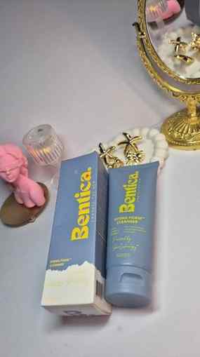 "Give your skin new life every day—Bentica Face Wash, provid