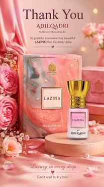 ✨ Fragrance Like Never Before! 💕

Introducing Lazina by Adi