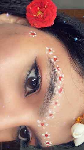 From simple to Janmashtami ready 🦚✨💛
A little desi glam fo