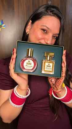 Kyun har jagah dikh raha hai yeh couple perfume set?
#Ad
M