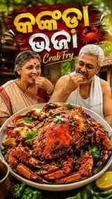 Kankada Bhaja π¦|| Crab Fry ππ¦