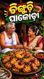 Chingudi Padoda π Prawn Pakoda π€π