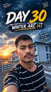 Day 30 @parag.aux
Winter Arc 4
Abhi mere paas success ki