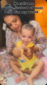 Papu loves you more than anything in the world🥰😘#happiness