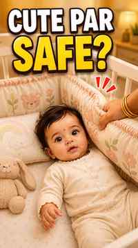 Cute Crib Ka Hidden Risk ⚠️
Crib cute दिख सकता है, लेकिन p