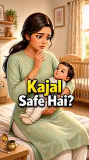 Baby Ki Aankhon Mein Kajal Safe Hai? 👁️
Kajal traditional