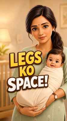 Swaddle Mein Baby Ki Legs Seedhi Mat Rakho
Tight swaddling